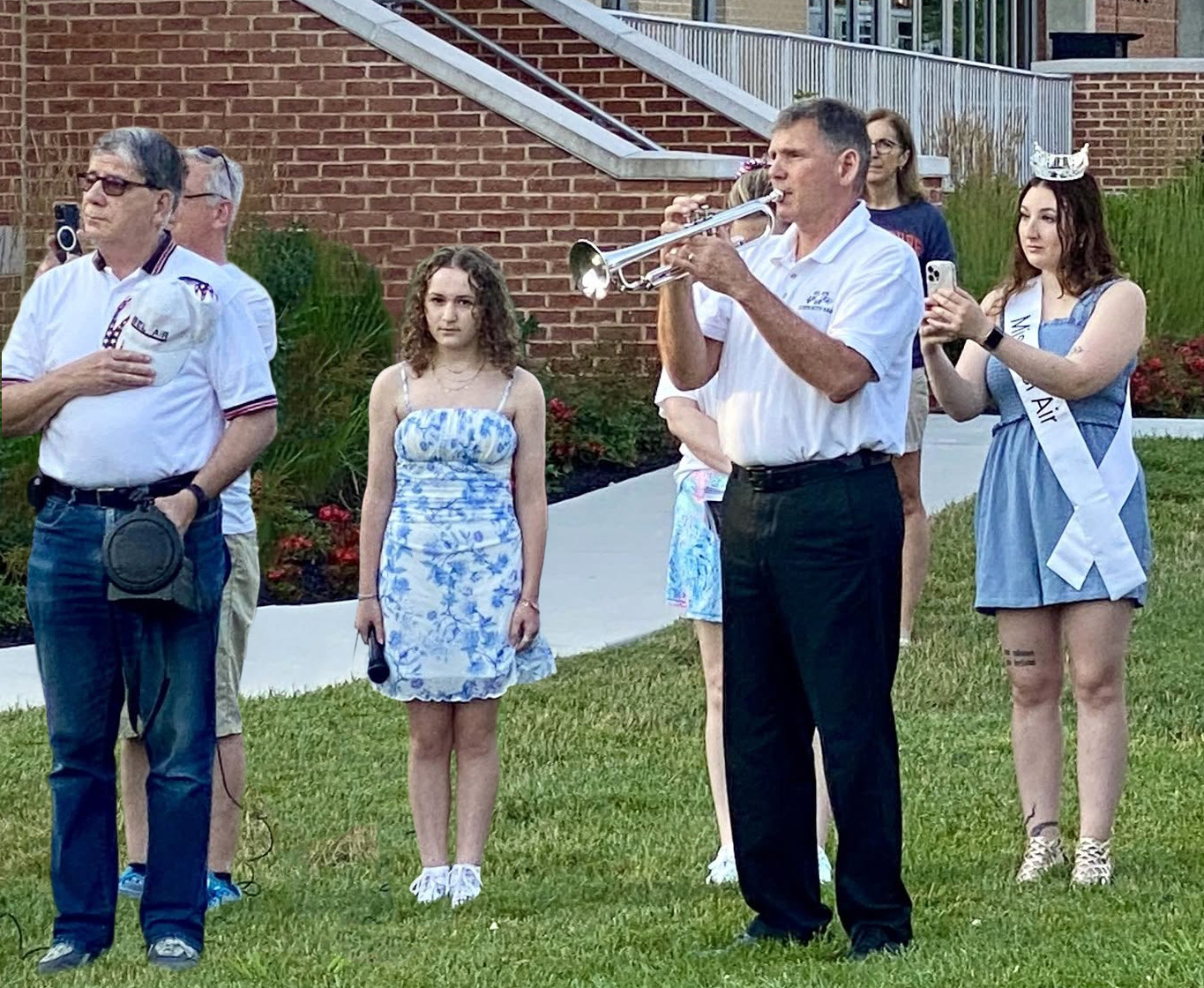 Call to the Colors played by Robert Hudson on July 4, 2025